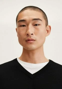 Mango WILLYV - Strickpullover - Schwarz | Herren -Mango Populaire Boutique 1e0b317da7b34f518e682244fdbaddac