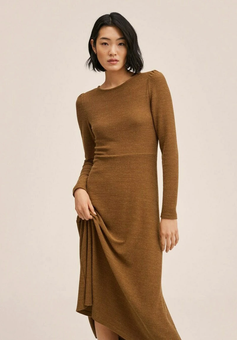 Mango YUELING - Strickkleid - Tobacco-braun | Damen 5 Mango YUELING - Strickkleid - Tobacco-braun | Damen – Bild 3