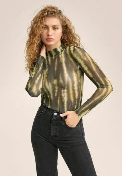 Mango TULI - Langarmshirt - Black | Damen