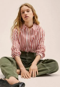 Mango MARRA - Hemdbluse - Rood | Damen -Mango Populaire Boutique 1e426ebf9b494a73a1e74f58a87135fc