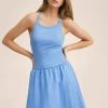 Mango Damen CROATIA-H - Freizeitkleid - Celeste -Mango Populaire Boutique 1efa4ef7f5f649c8a34b1dacac533657