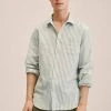 Mango RIG - Hemd - Kaki | Herren