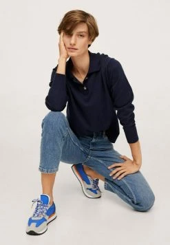 Mango NEWMOM - Jeans Straight Leg - Mittelblau | Damen -Mango Populaire Boutique 1fa32b84cd494e86ad9a335df1f0c025