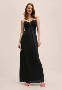 Mango CHEKI - Maxikleid - Zwart | Damen