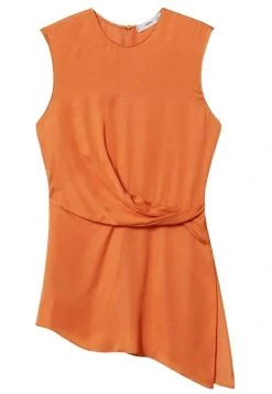 Mango Damen EVA A - Bluse - Arancione -Mango Populaire Boutique 206f8b65dac44094a6021d60a207fc27