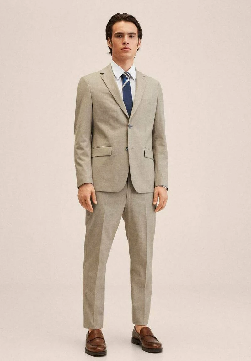 Mango Anzughose - Beige | Herren 4 Mango Anzughose - Beige | Herren – Bild 2