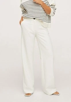 Mango SIMON-I - Stoffhose - Ecru | Damen
