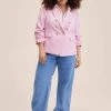 Mango Damen OLI - Blazer - Pastel Pink