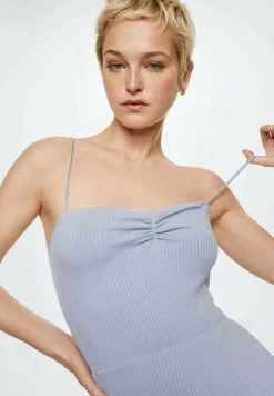 Mango MATI - Strickkleid - Blau | Damen -Mango Populaire Boutique 21d62d9271ab410ab9d739f10a89c542