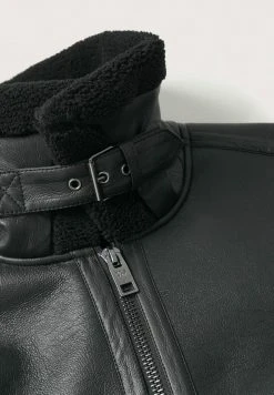 Mango KRAWITZ - Kunstlederjacke - Schwarz | Herren -Mango Populaire Boutique 22012e7029d34f9ea5f6f6e839f3e148