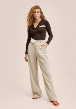 Mango POSA - Langarmshirt - Chocolate | Damen