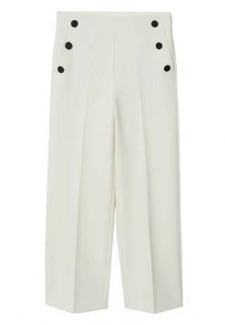 Mango GOLDYCRO - Stoffhose - Ecru | Damen 14 Mango GOLDYCRO - Stoffhose - Ecru | Damen -Mango Populaire Boutique 230bcc91687b4882bf0c55d082a12a50