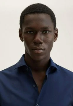 Mango Businesshemd - Dunkles Marineblau | Herren -Mango Populaire Boutique 2312c13e0d894927bd784081ce397361