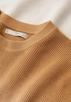 Mango DEIA-I - Strickpullover - Beige | Herren -Mango Populaire Boutique 231350beac8d4c65ac744ec0fc0a9e01