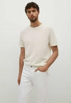 Mango JAN - Jeans Slim Fit - Blanco | Herren -Mango Populaire Boutique 231451e39527446e920fc9279acde818