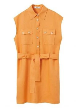 Mango PEPPER - Blusenkleid - Mandarijn | Damen -Mango Populaire Boutique 236102afc0164f8a9572a16cbafe71e8