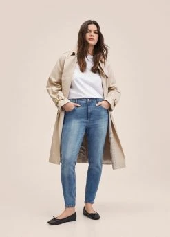 Mango PUSHUP - Jeans Slim Fit - Middenblauw | Damen -Mango Populaire Boutique 23a2ea19f28444e089b4512462908c61