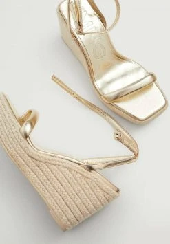 Mango CARMINA - High Heel Sandalette - Goud | Damen -Mango Populaire Boutique 2459fe0460194853b08c6c42b689e3a6