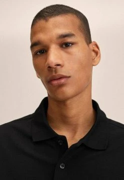Mango REA - Poloshirt - Noir | Herren -Mango Populaire Boutique 24687eb69b27418a9ebbec9e9f9b0cc7