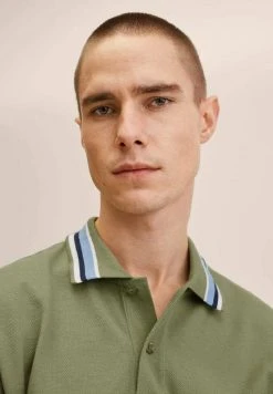 Mango REATIP - Poloshirt - Medium Green | Herren -Mango Populaire Boutique 25081f92ea0c430e8d58976c46d0e3b7