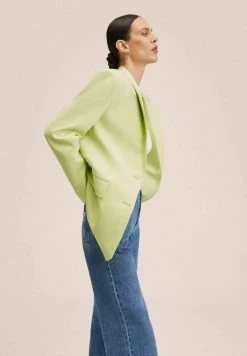 Mango AYCA - Kurzmantel - Lime | Damen -Mango Populaire Boutique 252ebb56481640c4938ae812265d2601