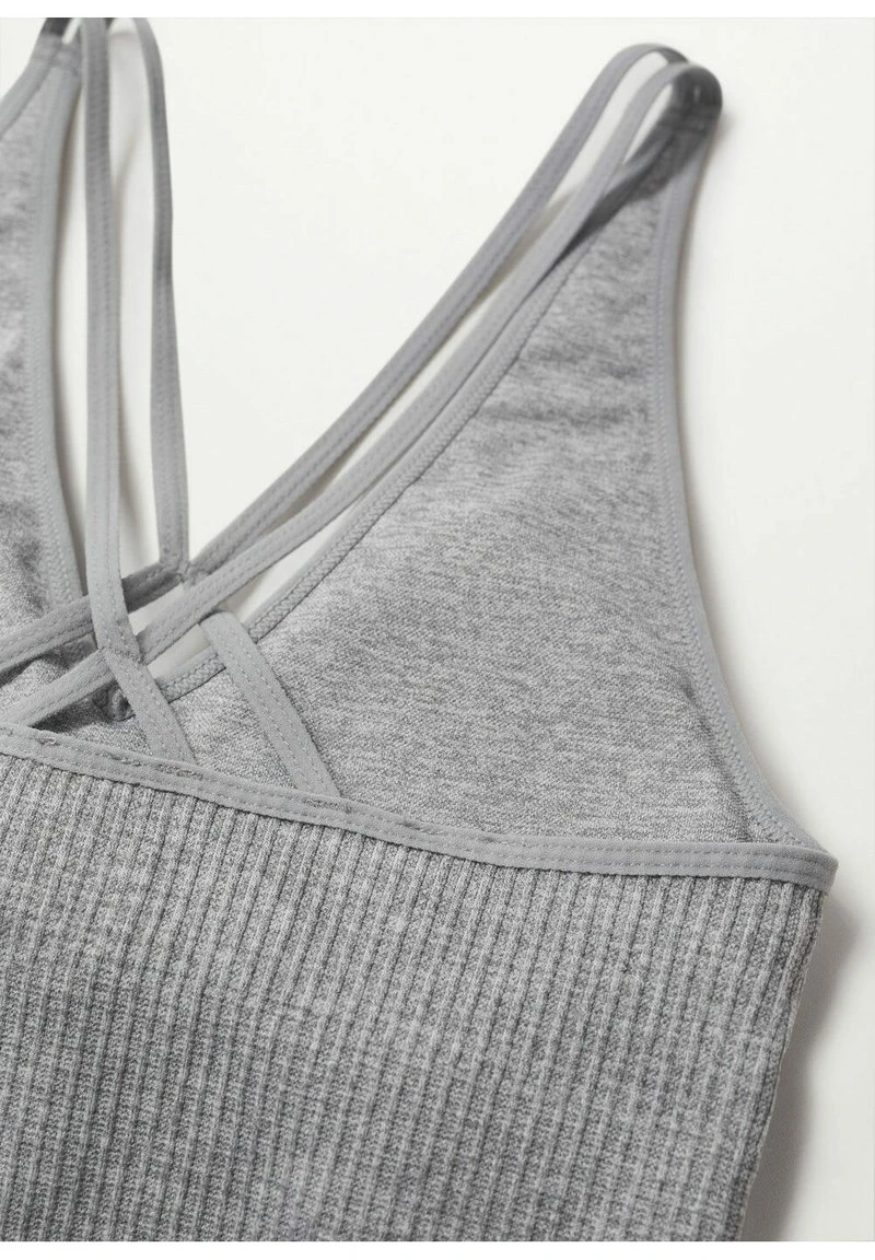 Mango T-Shirt BH - Mediumgrijs | Damen 10 Mango T-Shirt BH - Mediumgrijs | Damen – Bild 8