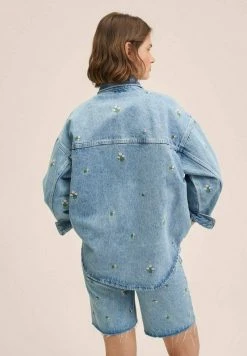 Mango DAISY - Hemdbluse - Medium Blue | Damen -Mango Populaire Boutique 257e56beddbb4b75a2202a1dfb7f39dd