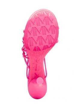 Mango KNOT - High Heel Sandalette - Neonroze | Damen 12 Mango KNOT - High Heel Sandalette - Neonroze | Damen -Mango Populaire Boutique 25f4d95a6a53406198f789ff8e2822ce