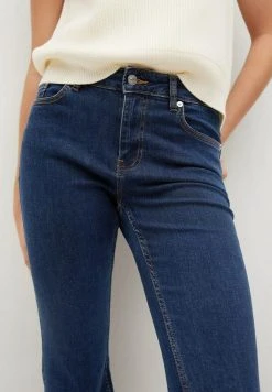 Mango Flared Jeans - Dunkelblau | Damen -Mango Populaire Boutique 268e19a6bc55421bacdbeab0e85e5ace