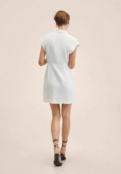 Mango PALMA - Freizeitkleid - Blanc | Damen -Mango Populaire Boutique 271f1efc08bd4519aa76d9c0611fe047