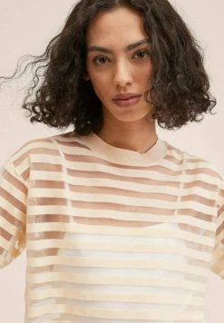 Mango TATA - T-Shirt Print - Ecru | Damen 12 Mango TATA - T-Shirt Print - Ecru | Damen -Mango Populaire Boutique 27590e911da54dbdb1ae68572f46ff1c