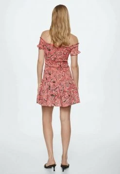 Mango SALINES - Freizeitkleid - Rouge | Damen -Mango Populaire Boutique 27d4ef0f8b0e4159b6b8d352a211e284