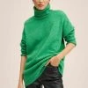 Mango DONATELA - Strickpullover - Grün | Damen -Mango Populaire Boutique 27d6f055d7ec42cf919314988ef74f9b