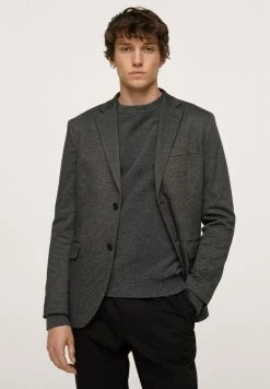 Mango FONTANA - Sakko - Hellgrau Meliert | Herren