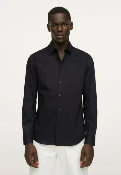 Mango Businesshemd - Schwarz | Herren -Mango Populaire Boutique 289cd66a13fc427ea85869a39bd8a28f