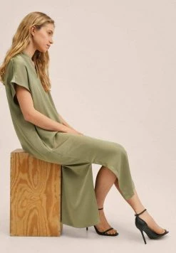 Mango Damen CRISTAL A - Freizeitkleid - Olivengrün -Mango Populaire Boutique 290af1d1f6844f159861750d499666a2