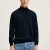 Mango WILLYT - Strickpullover - Bleu Marine | Herren -Mango Populaire Boutique 292a0fc5c45e4afca327ef0bdf8491b9