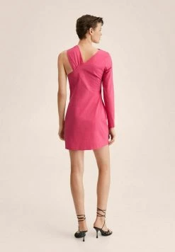 Mango Cocktailkleid/festliches Kleid - Fuchsia | Damen -Mango Populaire Boutique 298e9ae0b8844648a32f30f107a6b926