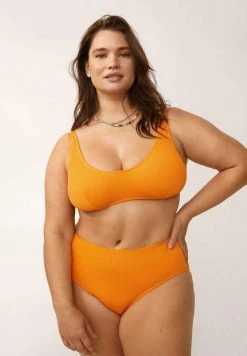 Mango VIRGILP - Bustier - Orange | Damen