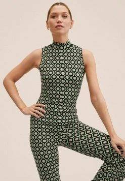 Mango MILEN - Jumpsuit - Grün | Damen -Mango Populaire Boutique 2a787e06ad594c038f46997a07506ae7