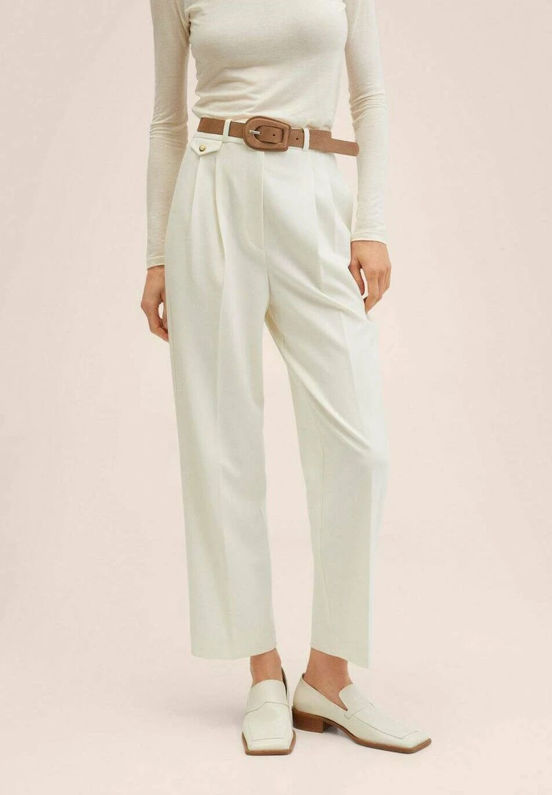 Mango Damen JIM - Stoffhose - Cremeweiß 3 Mango Damen JIM - Stoffhose - Cremeweiß