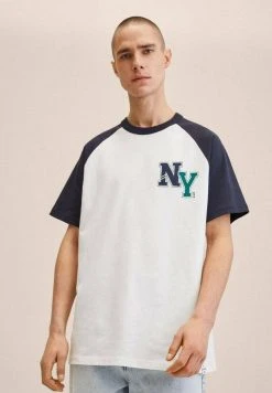 Mango CLIO - T-Shirt Print - Blanc | Herren