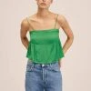 Mango TALL-L - Top - Green | Damen -Mango Populaire Boutique 2afc1b0ff8244c828ff72cffa6d3ea15