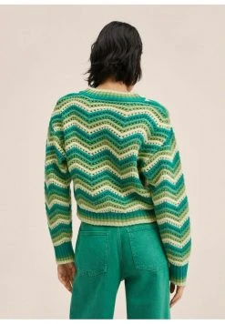 Mango GRETEL - Strickpullover - Verde | Damen -Mango Populaire Boutique 2b1842356dde4e999f2acfb6539c6c9b