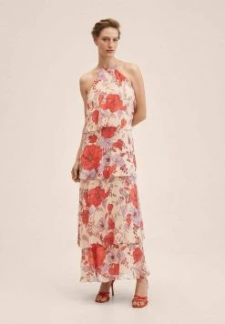 Mango Damen Freizeitkleid - Rouge