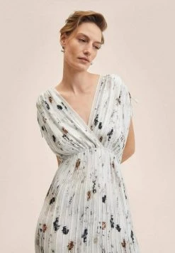 Mango SIENNAP A - Maxikleid - Blanc Cassé | Damen -Mango Populaire Boutique 2bc6887605d04888a479562a75e154ac