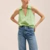 Mango Damen LUCY - Hemdbluse - Groen