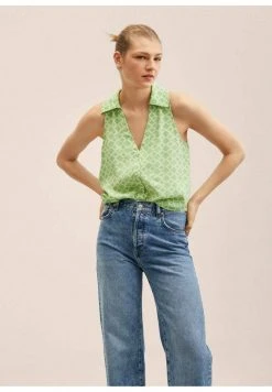 Mango Damen LUCY - Hemdbluse - Groen
