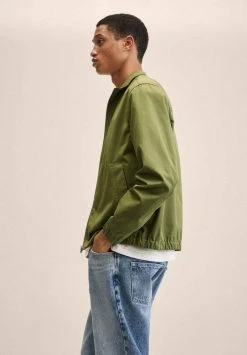Mango JONJON - Leichte Jacke - Olivgrön | Herren -Mango Populaire Boutique 2be8378fc14e4651b6526dc53da21203