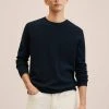 Mango Strickpullover - Bleu Marine | Herren